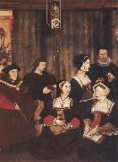 Rowland Lockey Sir Thomas More and his family